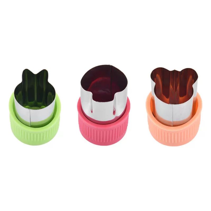 [DEASTORE] CETAKAN PEMOTONG SAYURAN &amp; BUAH BENTUK LUCU BAHAN STAINLESS / CETAKAN BUAH  BENTO