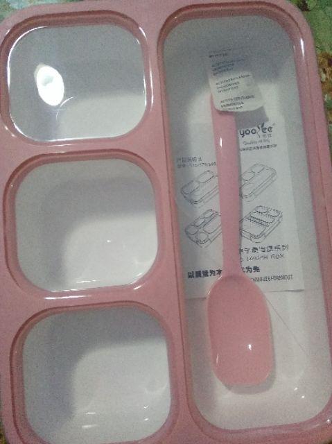 Lunch Box / Kotak Bekal 4 Sekat Anak Sekolah Sd Dan Dewasa