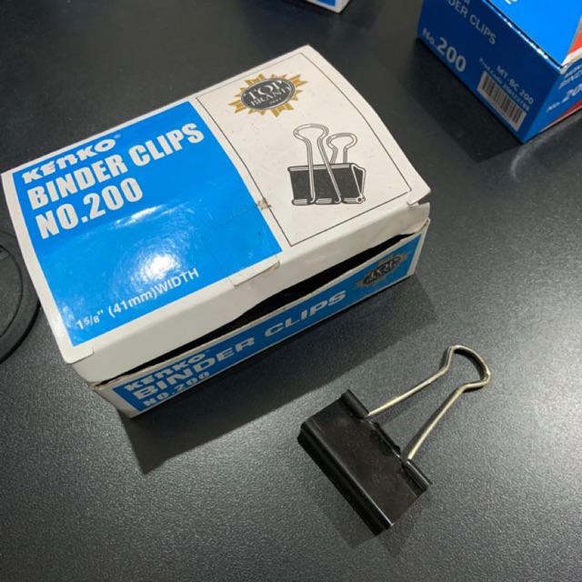 

Binder Clip No 200 (1 Pcs) Penjepit Kertas Paper Clip