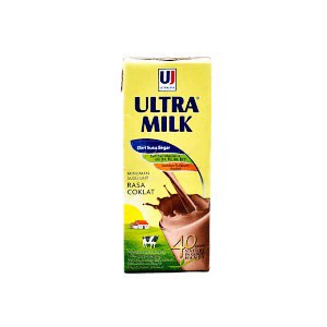 

Ultra Milk Susu UHT Rasa Cokelat 200ml