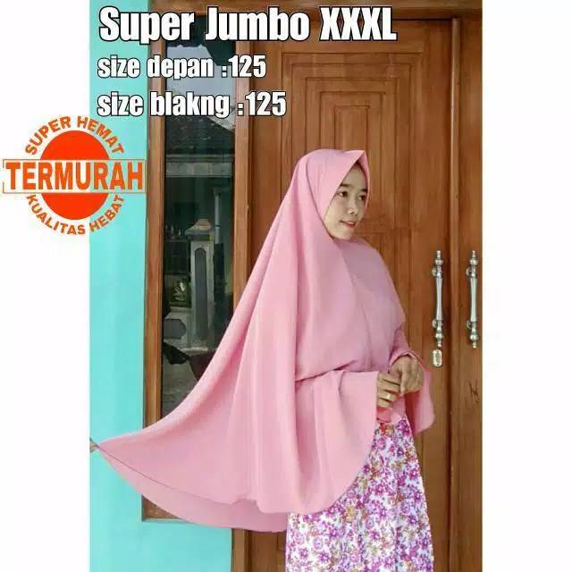 SUPER JUMBO XXXL PET KHIMAR HIJAB JILBAB