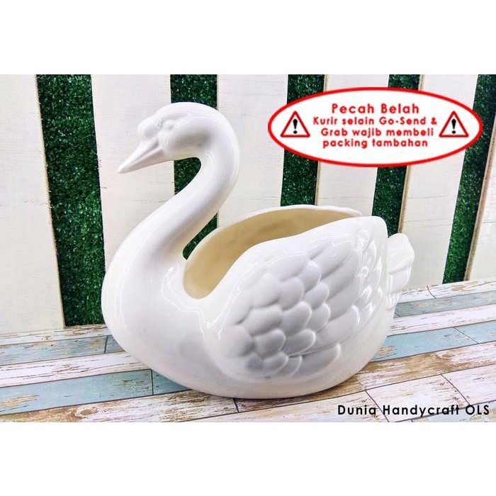 Ceramic | Vas / Pot Keramik Angsa