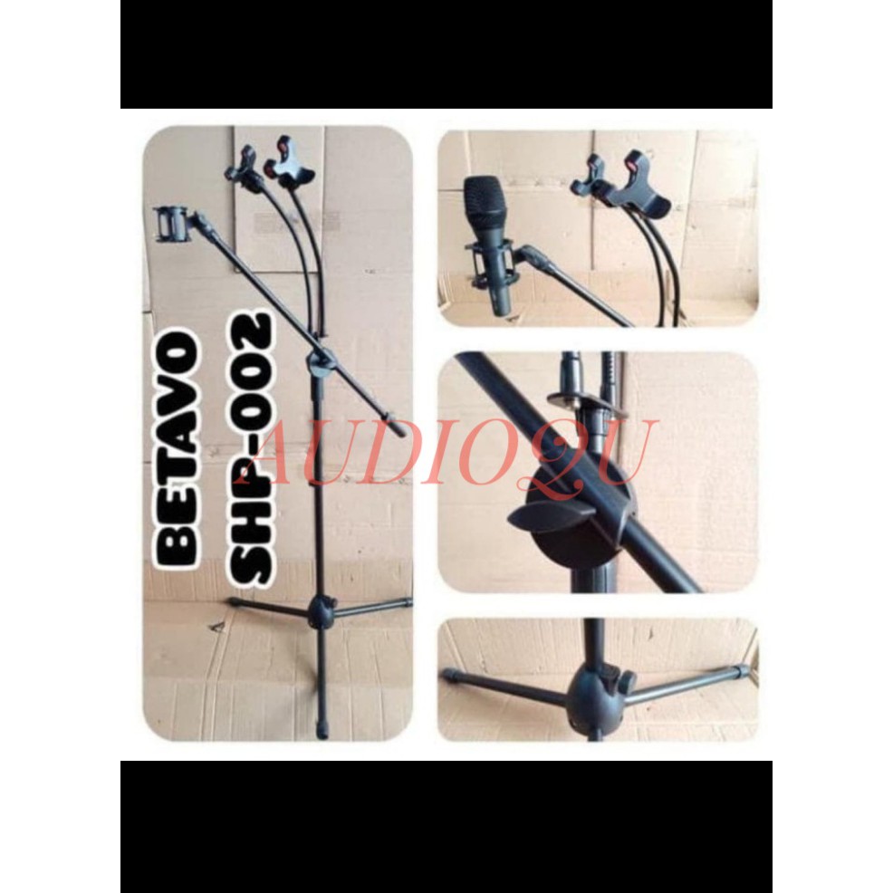 STAND MIC LANTAI BETAVO SHP 002 STANDING MICROPHONE HP BETAVO SHP002