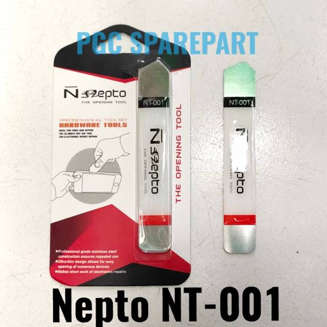 Nepto NT-001 Plat Besi Stainless Pembuka - Congkelan untuk