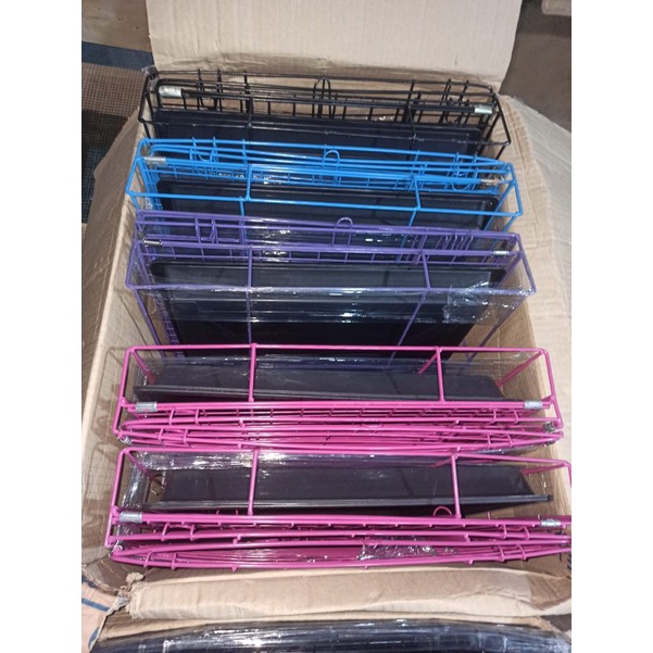 kandang besi lipat 60x40x50 tingkat 1 kandang kucing kelinci marmut-2