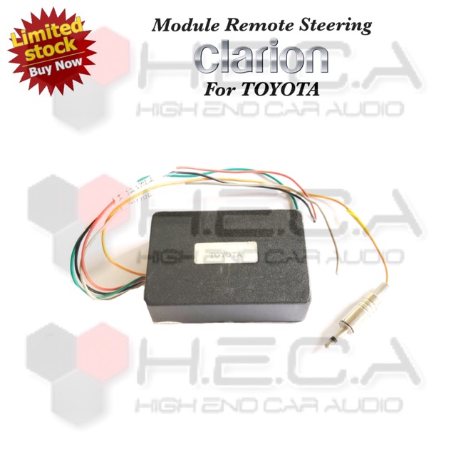 Module Remote Steer Head Unit CLARION For TOYOTA Steering Wheel Modul Remot Stir