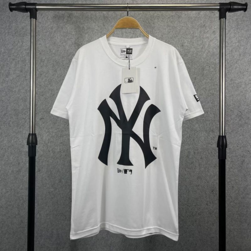 Kaos Tshirt MLB Big Logo Fulltag Label Pria Wanita