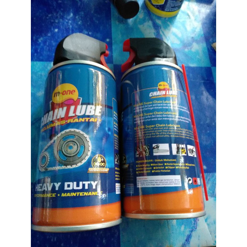 chain lube pelumas rantai m one 300 ml