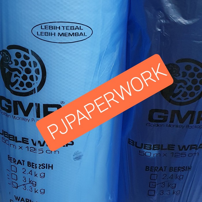 

Bubble Wrap GMP 125 x 50 meter murah berkualitas khusus GOJEK/GRAB