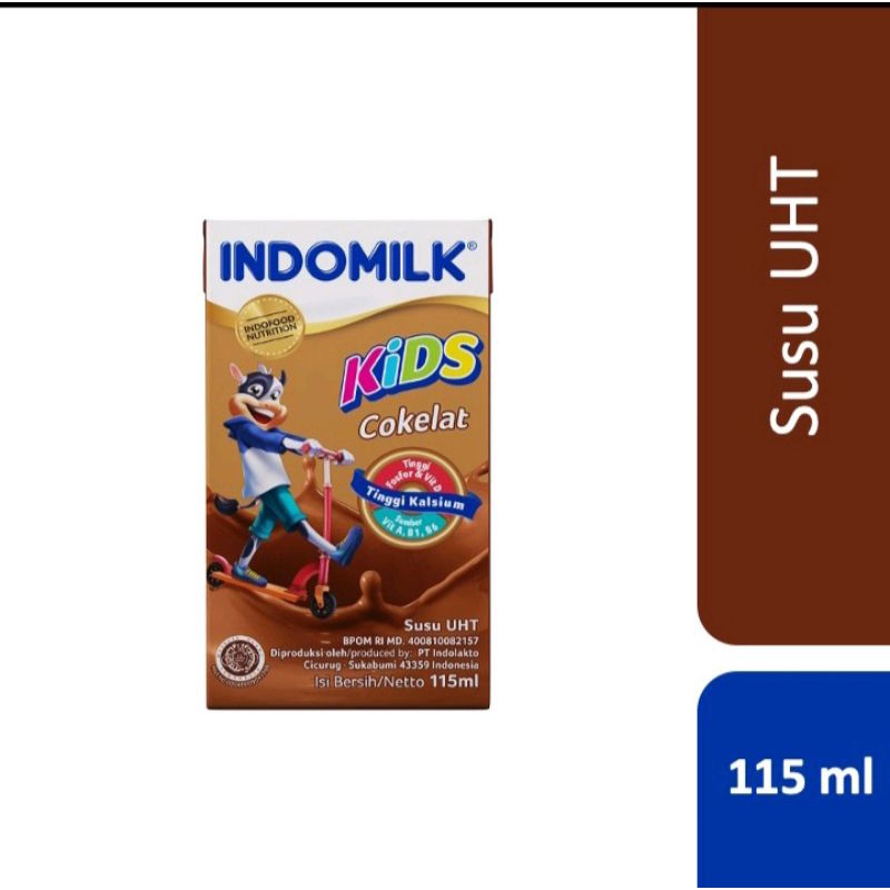 

Indomilk Kids Cokelat UHT 115ml