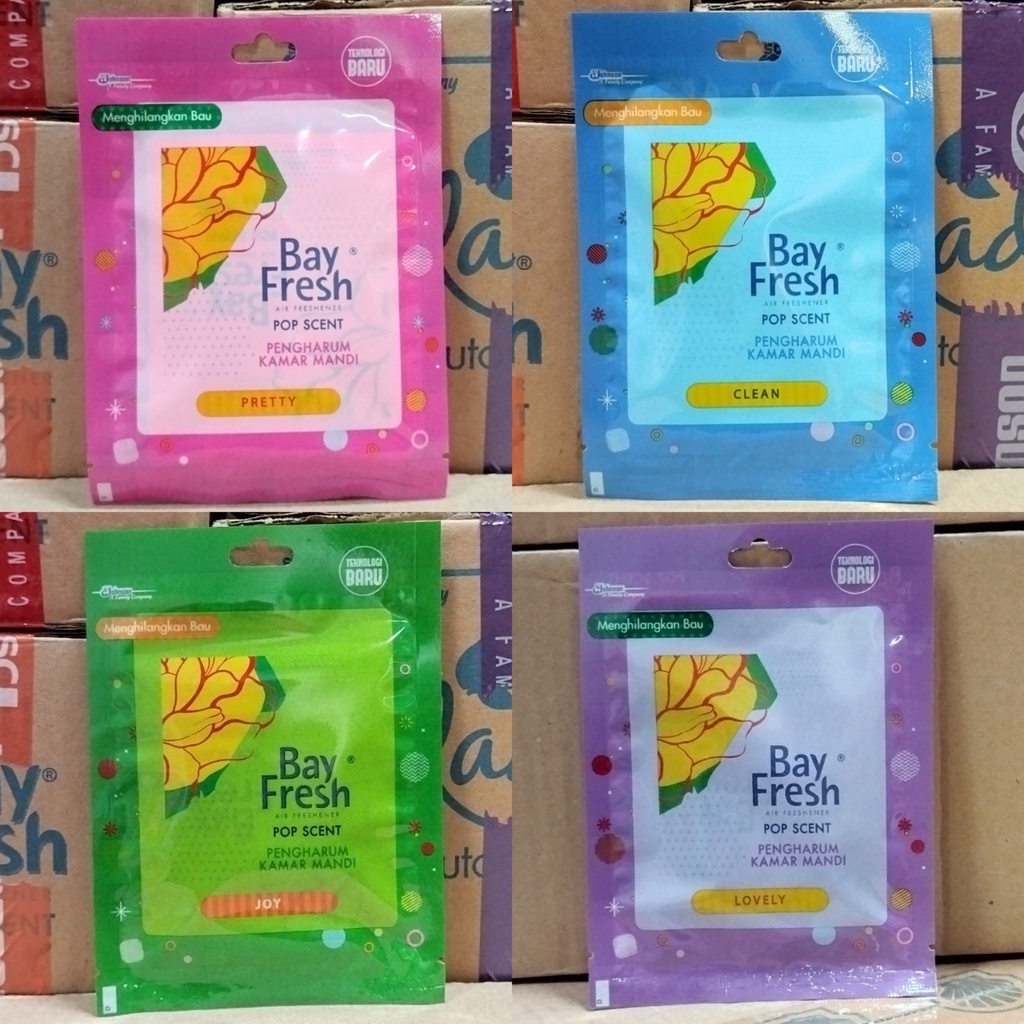 PENGHARUM RUANGAN DAN KAMAR MANDI BAYFRESH POP SCENT AIR FRESHENER