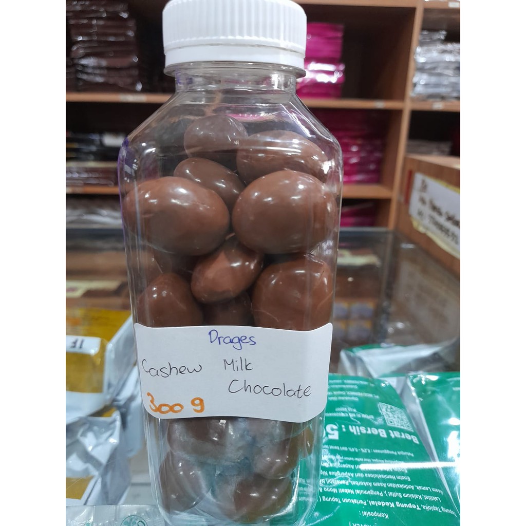 cashew milk chocolate drages 300gr