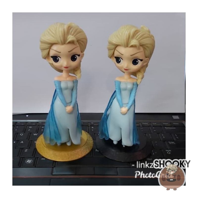 figure frozen 2 Elsa pajangan miniatur cake topper