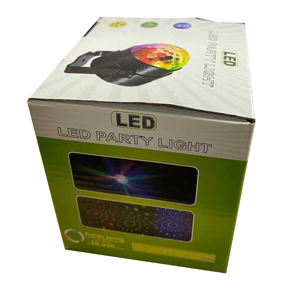 AGM Proyektor LED Lampu Disco + Remote Control EU Plug - CY-LV-RG