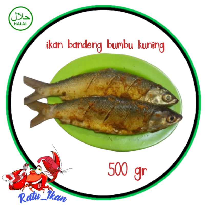 

ikan bandeng bumbu kuning [500gram] ratu ikan