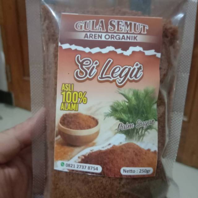 

Gula semut si legit 250gr