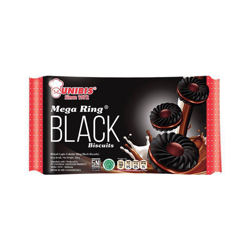 

Unibis Mega Ring Black 260gr