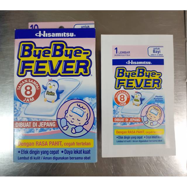 Bye Bye Fever Bayi/Anak/Kompres turun panas