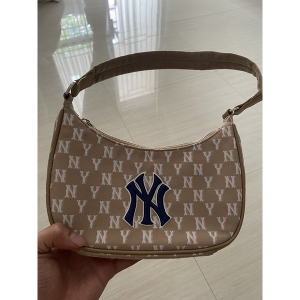 MLB MONOGRAM JACQUARD HOBO BAG