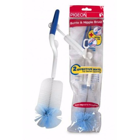 Sikat botol Dot pigeon / 2in1 Bottle &amp; Nipple Brush