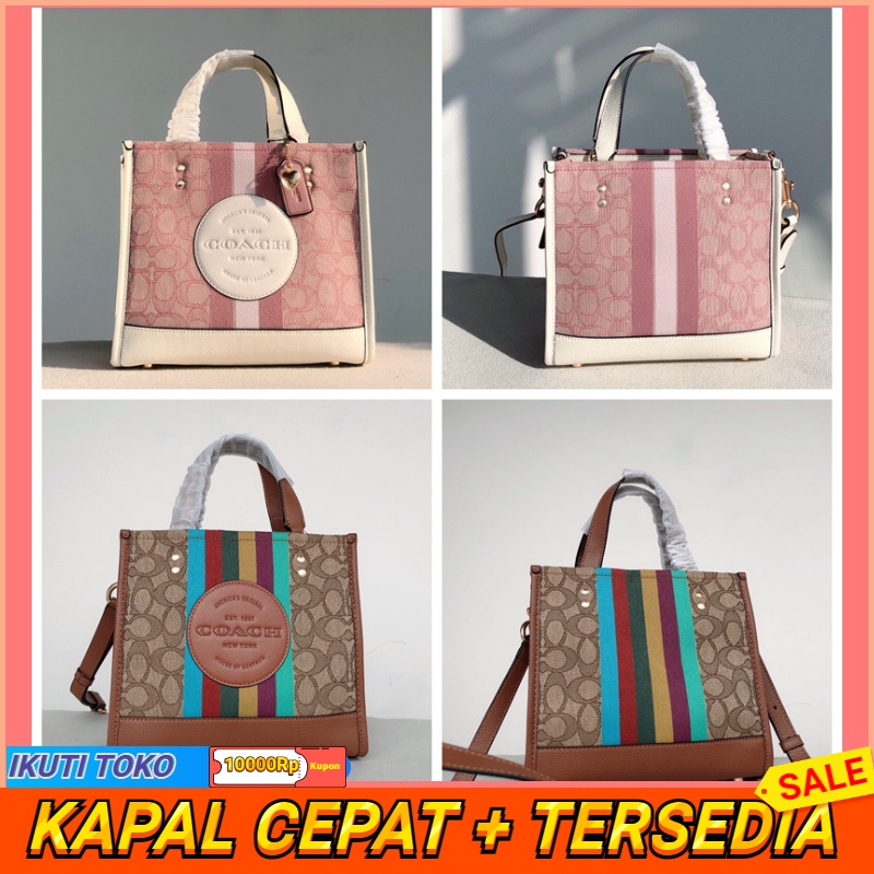 coach  c5115 5637 Dempsey Mini White Field Tote 22 Vertical Small Tote coach Shopping Bag Small and 