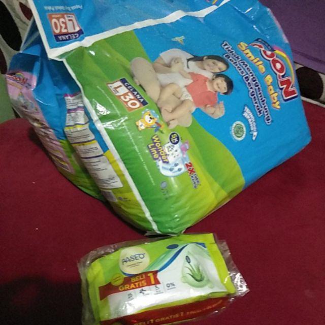 Paseo Tisue Basah Antibacterial, Paseo Baby Tisue Basah Buy 1 Get 1