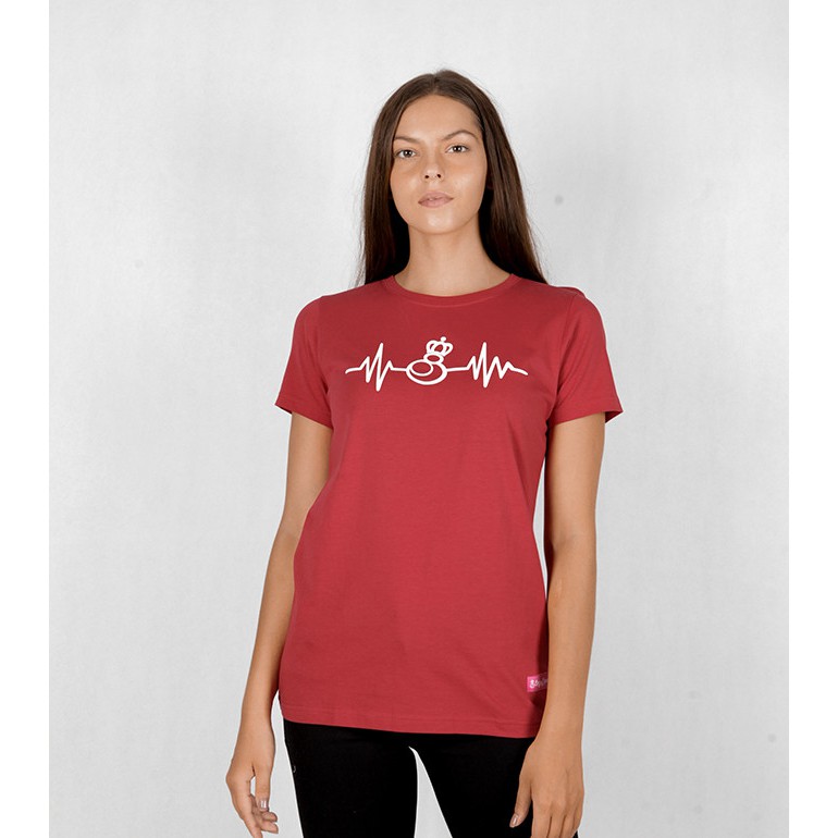 Juice Ematic Kaos Lengan Pendek Wanita Merah LEIF LTSS94101-RED Planet Surf