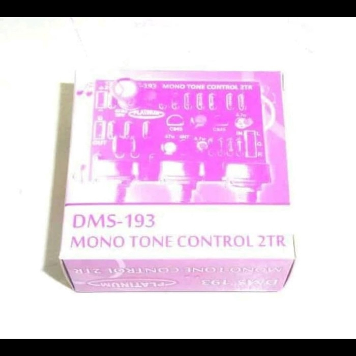 Kit Tone Control Mono 2TR Platinum Dms 193 / Tone control 2 tr