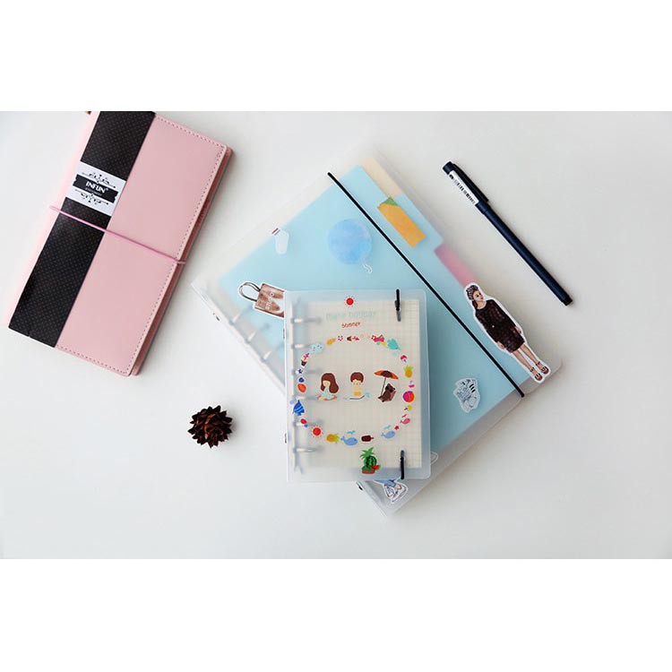 Cover Binder Buku Catatan Jurnal Harian Notebook Spiral Ring - A5