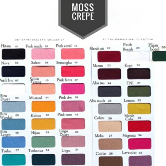 Kerudung / Jilbab Segiempat Pashmina Mosscrepe Moss Arabian Crepe Lady Zara Stretch