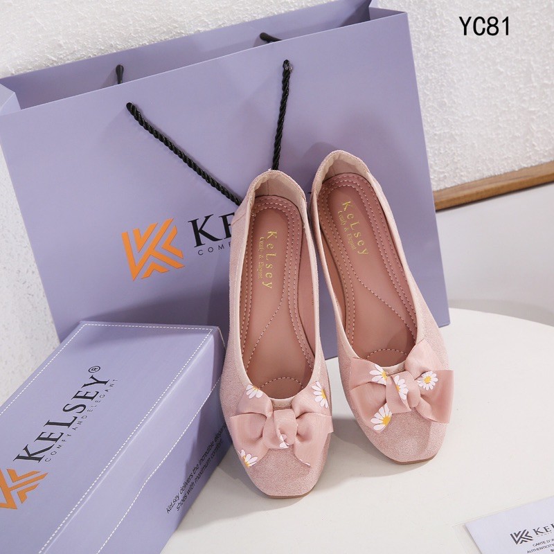 NICOLE SEPATU WANITA FLAT SHOES KELSEY YC81