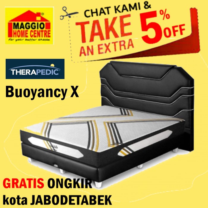 KASUR KESEHATAN THERAPEDIC BUOYANCY X - THERAPEDIC