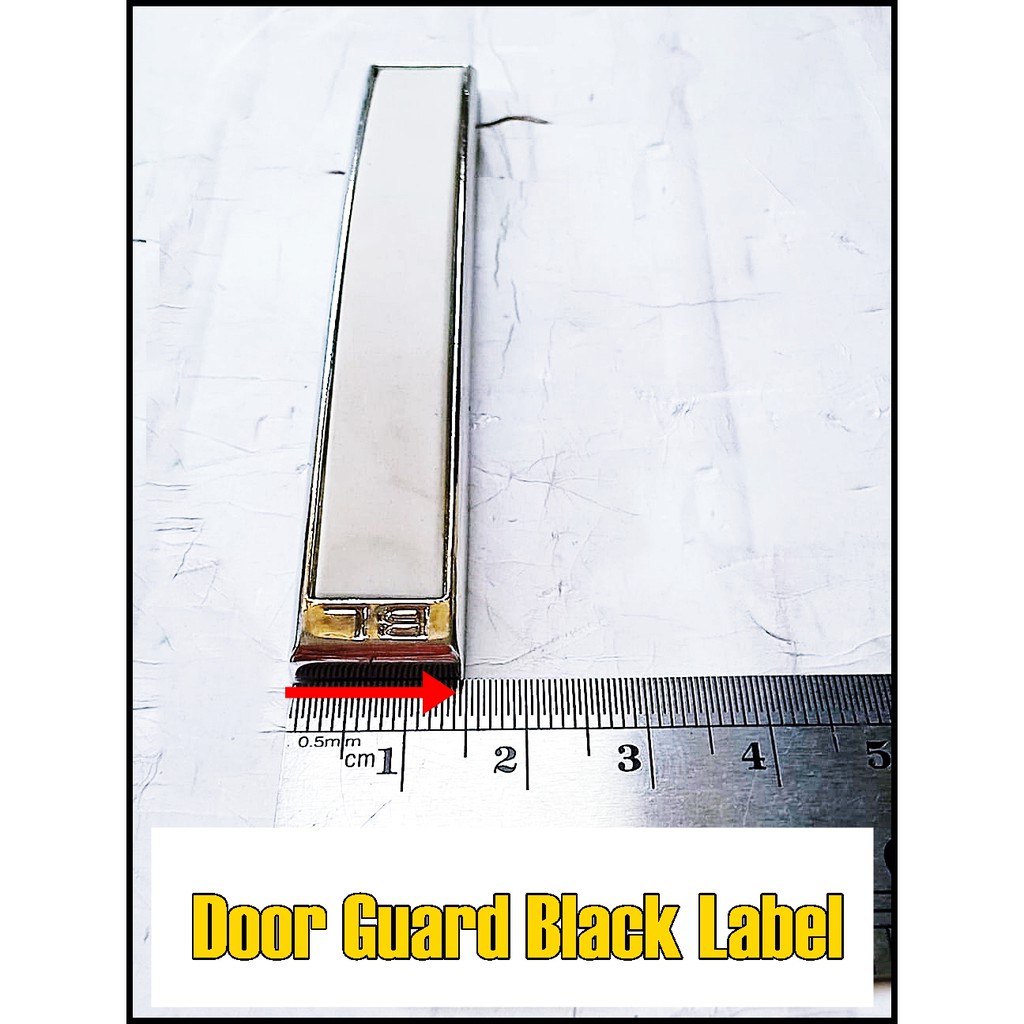 Door Guard Pelindung Pengaman Pintu Mobil Black Label