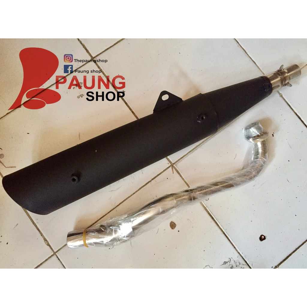 Knalpot Tsukigi Non Embos Wave 125