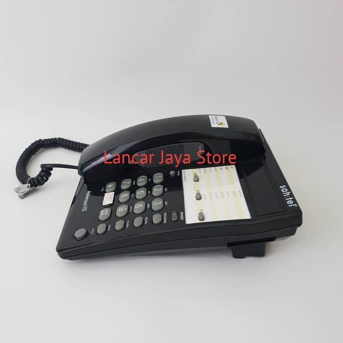 Sahitel Pesawat Telpon Meja Kantor / Telepon Kabel Sahitel S71 (Black) - Hitam