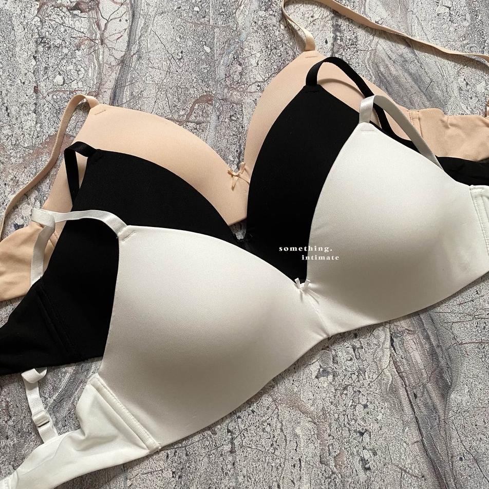 uba Esmara Airy Wirefree Seamless Cotton Bra Branded Bh Rumah Tanpa Kawat Import Nude Katun Wireless