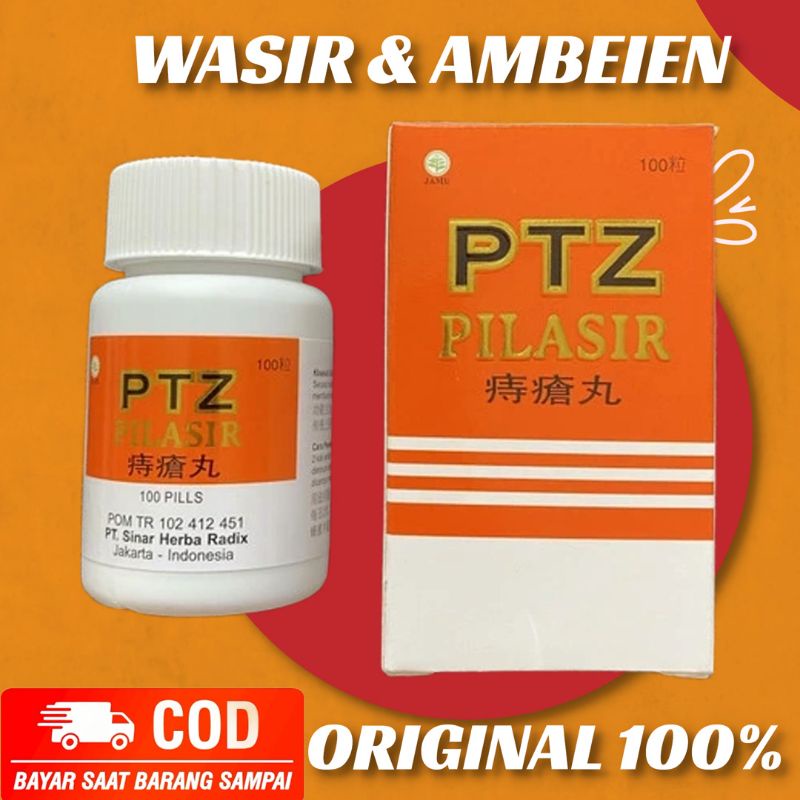 Obat Herbal Cina Wasir & ambeien alami PTZ PILASIR Original