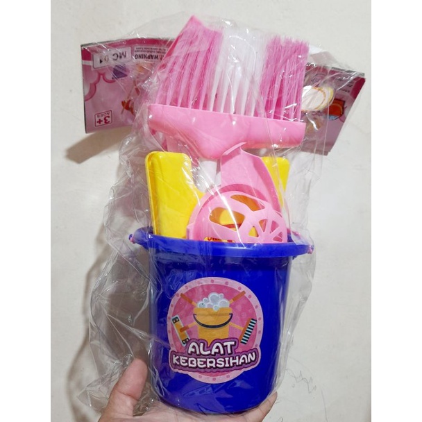 MAINAN ANAK CLEANING SET MAINAN EDUKASI MAINAN ALAT KEBERSIHAN