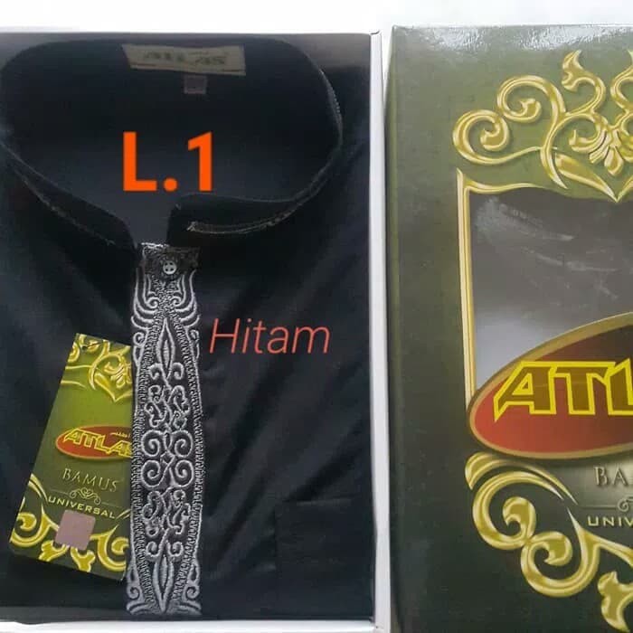 Baju koko Atlas Lengan panjang