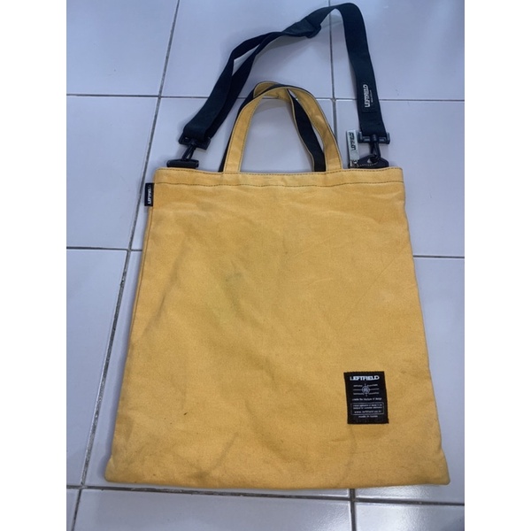 Preloved tote bag Leftfield/sling bag/selempang cowok