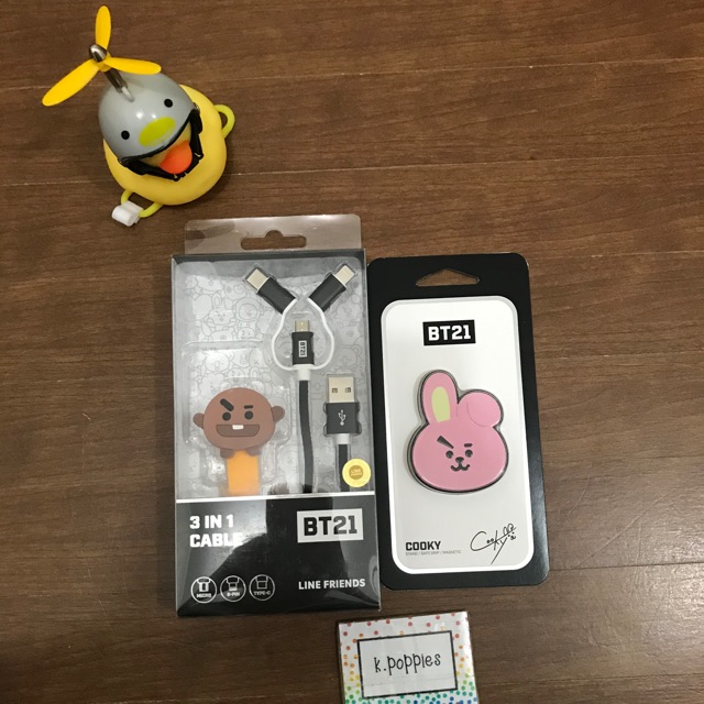 [PELUNASAN] BT21 3in1 Official Cable