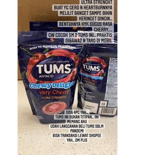 Jual Big Sale TUMS Ultra Strength Chewable Antacid Tablets for Heartburn Relief and Acid
