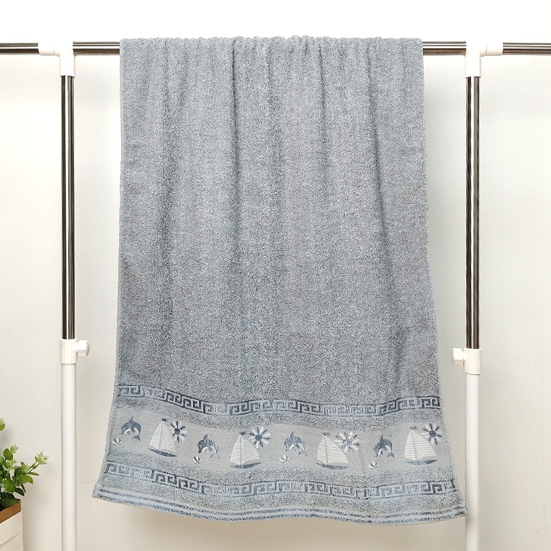 Handuk mandi katun 70cmx140cm / handuk dewasa / Handuk Dewasa Motif 400g