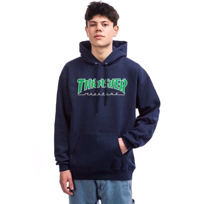 Thrasher Outlined Pullover Hoodie