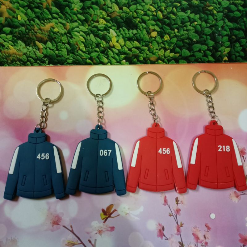 Gantungan Kunci Tas Karet Squid Game 1pcs