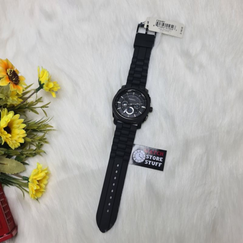 [ JAM TANGAN PRIA WANITA | RANTAI | KULIT | KARET | MURAH | PRIA ORIGINAL ] F0*SIL FS4487 ORIGINAL D