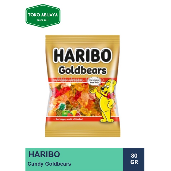 

HARIBO CANDY GOLDBEARS 80 gram