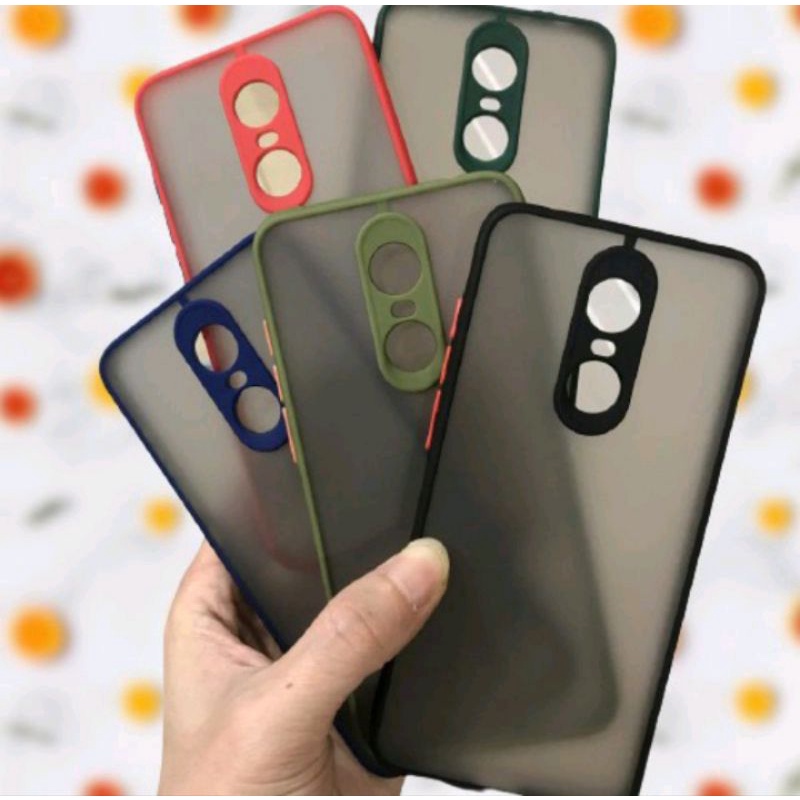 CASE VIVO Y17 Y15 Y12 Y12i Y11 MY CHOICE HYBRID FUZE MATTE BUMPER SOFTCASE