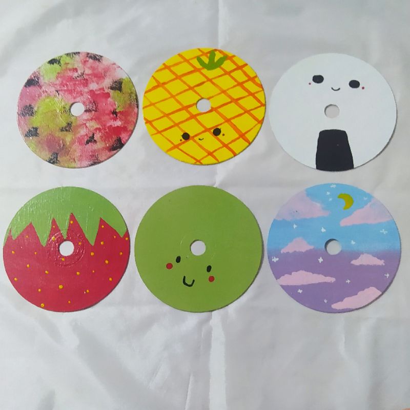 Dvd Painting | Kaset Lukis | CD PAINTING AESTHETIC | DEKORASI KAMAR AESTHETIC | CD ART PAINTING AEST