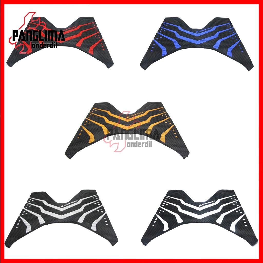 Karpet Karet Honda Vario 125-150 New LED eSP 2018-2022 Merah-Biru-Putih-Abu-Emas-Gold Keset Pijakan Alas Kaki Motor